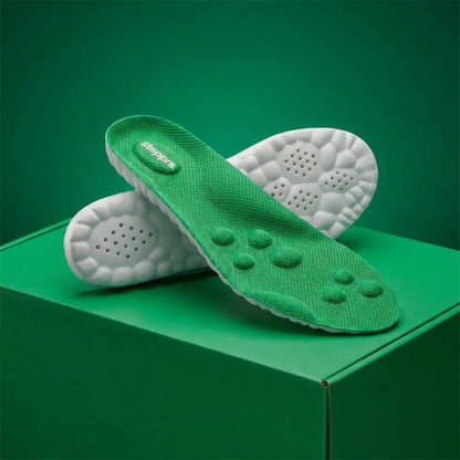 Acupressure on Foot Insoles